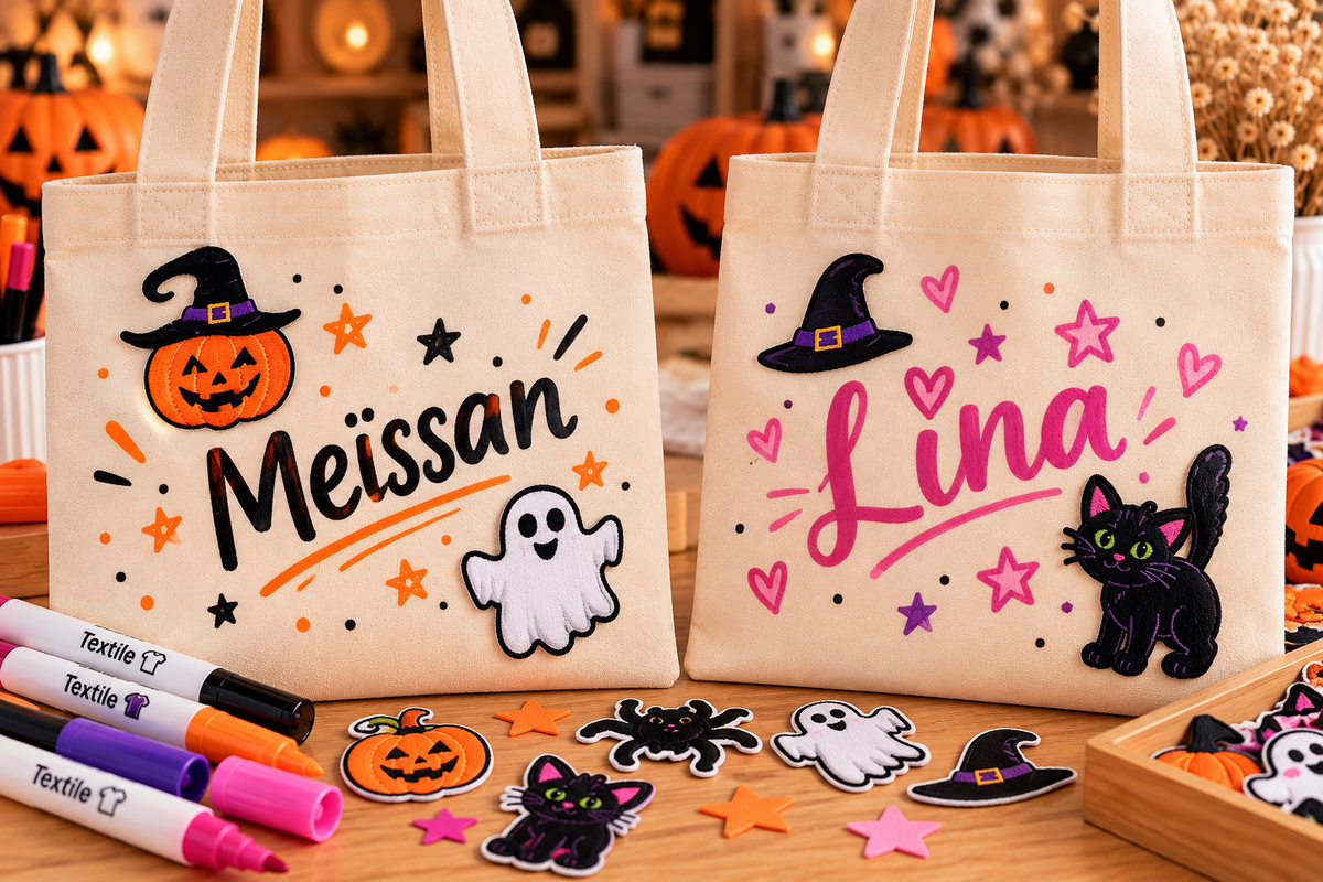 Atelier créatif enfant - Tote Bag Halloween