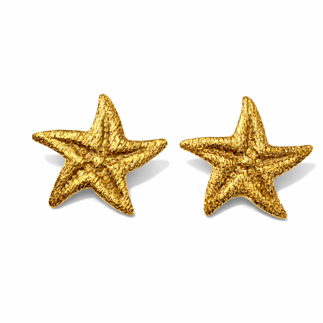 Boucles d'oreilles - Étoile Solaire