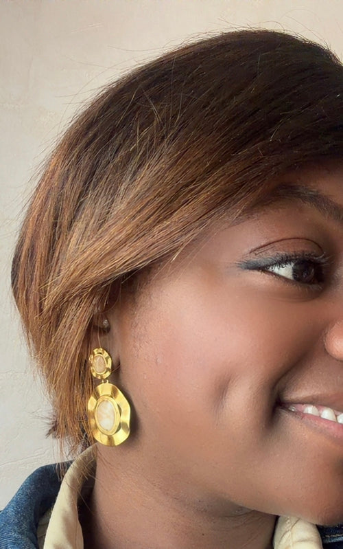 Boucles d'oreilles - Perle